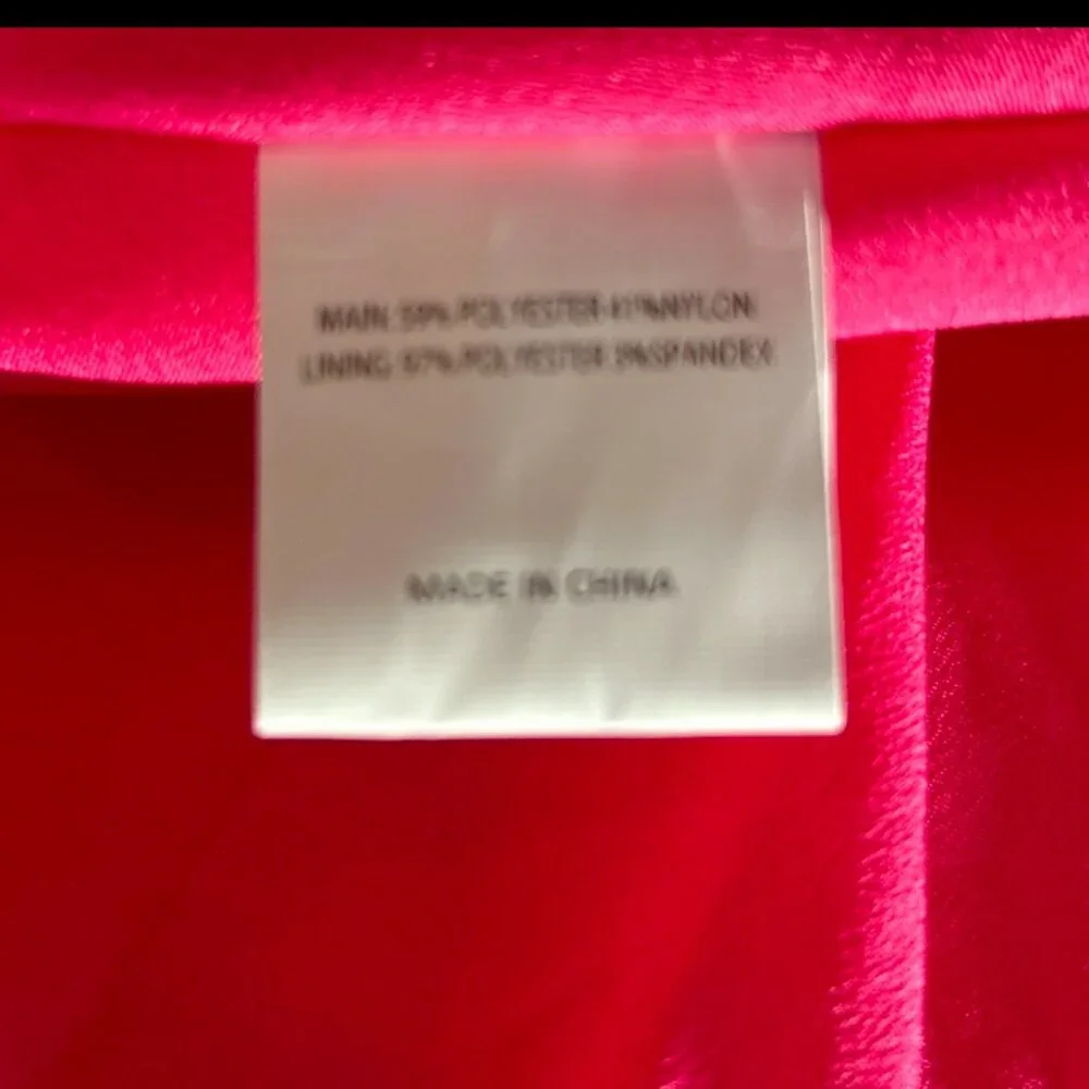 Showpo Hot Pink Floral One-Shoulder Midi Dress - Picture 12 of 12